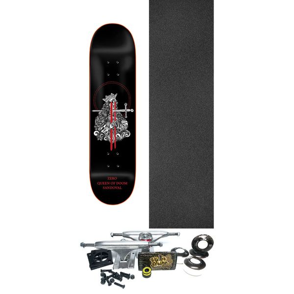 Zero Skateboards Tommy Sandoval Micah 3 Skateboard Deck - 8.37" x 31.9" - Complete Skateboard Bundle